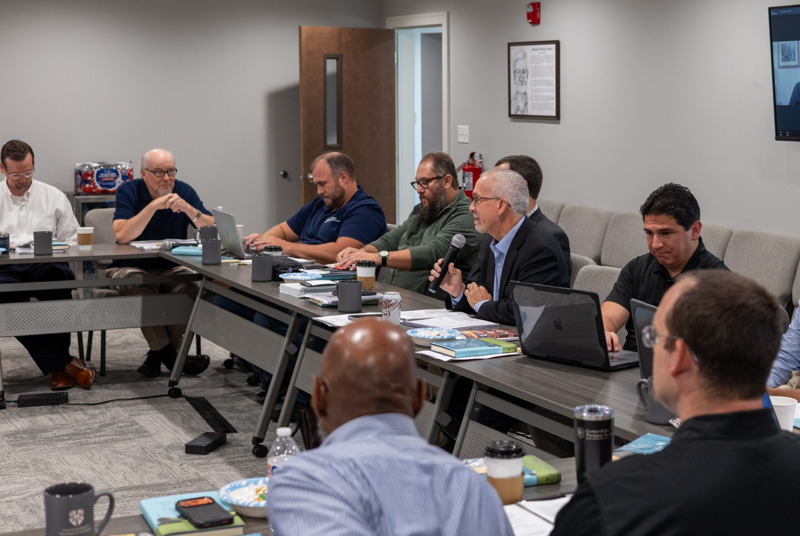 Board Members During Meeting