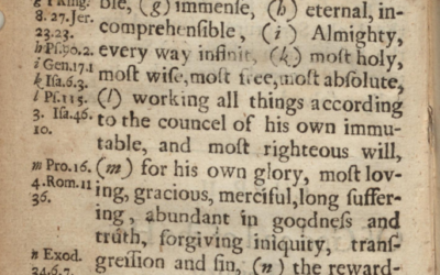 The Attributes of God | 1689 2:1