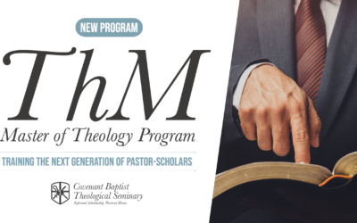 CBTSeminary announces ThM program