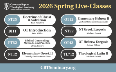 Spring 2026 Live-Class Registration, Now Open!