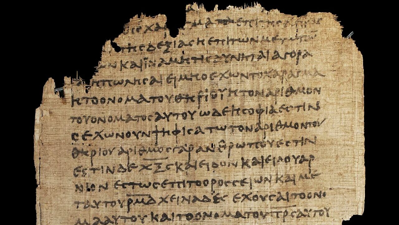 Dublin,_Chester_Beatty_Ms_Chester_Beatty_III_Papyrus_47_fol._7r_Rev_13,16-14